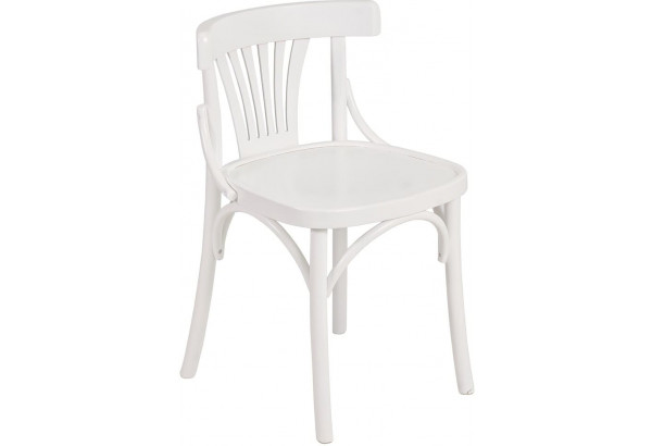 Венский стул твердый, белый - главное фото