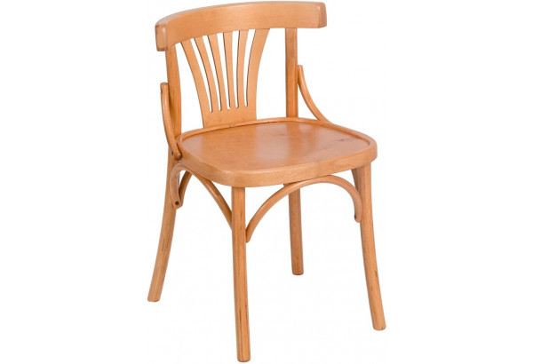 Венский стул твердый, коньячный - главное фото