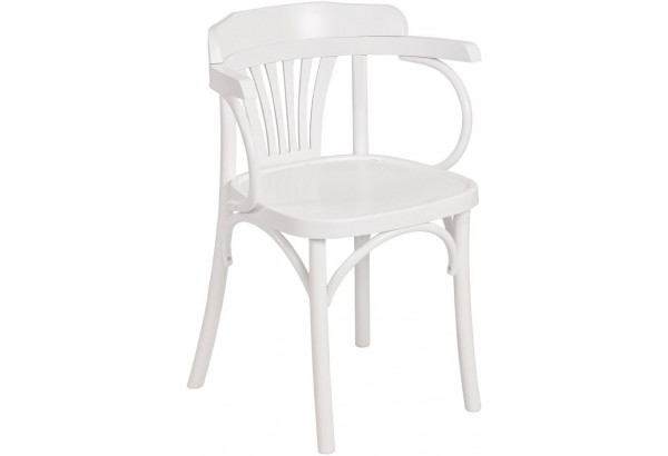 Кресло Венское твердое, белый - главное фото