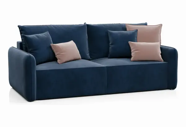 ПОРТЛЕНД Диван прямой синий - главное фото
