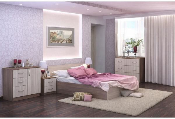 Модульная спальня "Басса" №4 - главное фото