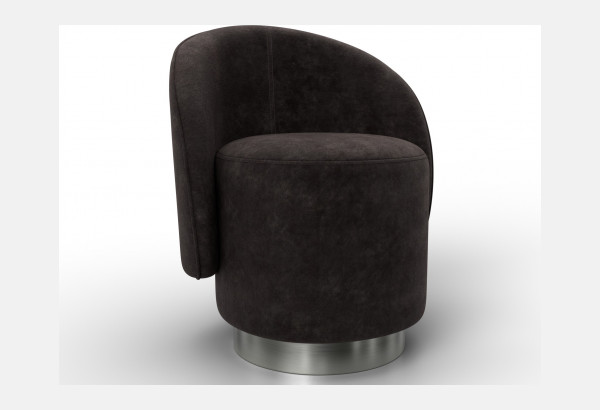 Кресло Лига-108 BRUT 17 коричневый (Велюр) - главное фото