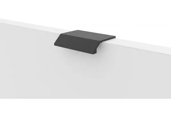 Ручка профильная PN(15) Черный матовый № 9 (с саморезом 3*12) - главное фото