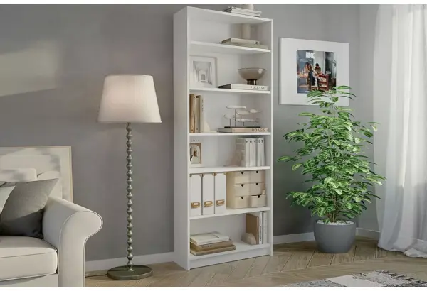 Стеллаж напольный 80х28х202 см, с регулируемыми полками Тинтон - главное фото