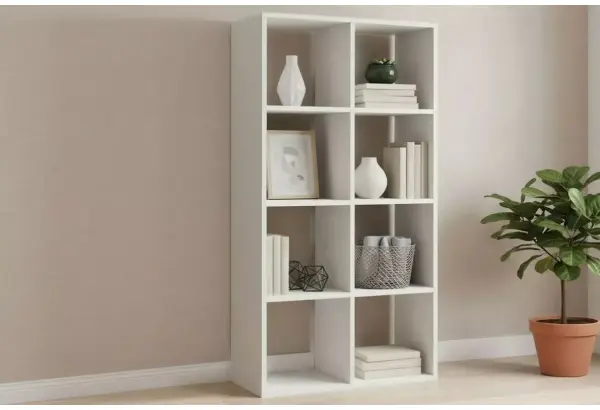 Стеллаж 66х31х130 см с 8 ячейками Теви - главное фото