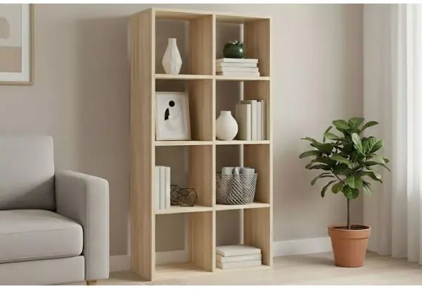 Стеллаж 66х31х130 см с 8 ячейками Теви - главное фото