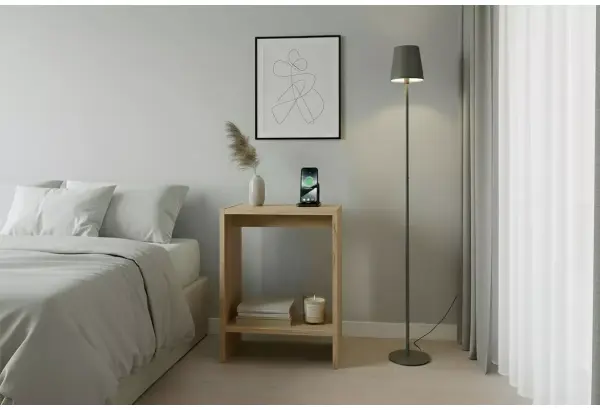 Тумба прикроватная 40х30х50 см с открытой полкой Теви - главное фото