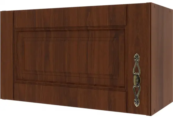 Шкаф навесной для вытяжки 60 см Орех - главное фото