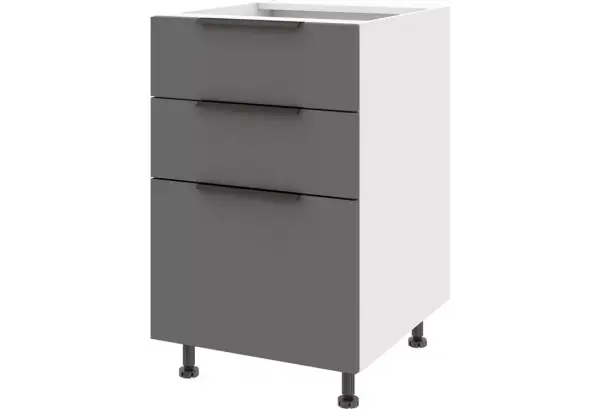 Тумба напольная с 3-мя ящиками Тандембокс 50 х 82 см Калипсо - главное фото