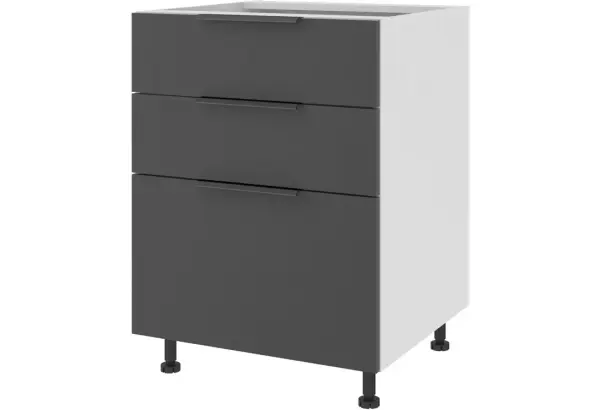 Тумба напольная с 3-мя ящиками Тандембокс 60 х 82 см Калипсо - главное фото