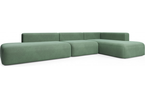 НОВЫЕ ЭМОЦИИ XL Диван угловой, темно-зеленый - главное фото