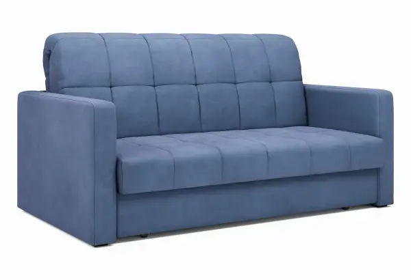 ТОКИО Складная кровать с подлокотниками серо-синяя, 160 ППУ - главное фото