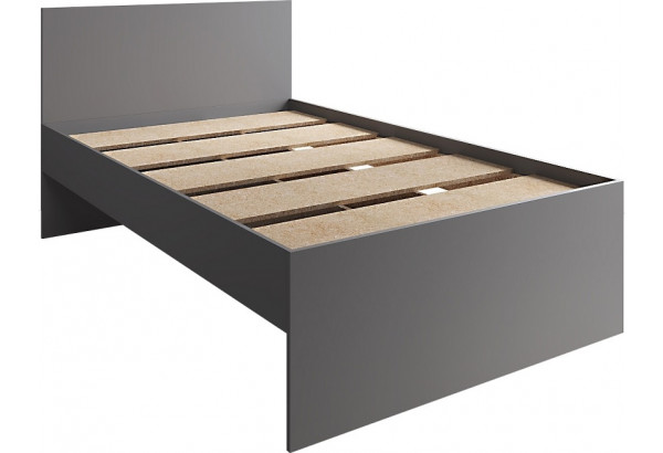 Кровать "Мори" КРМ 1200.1/1 графит - главное фото