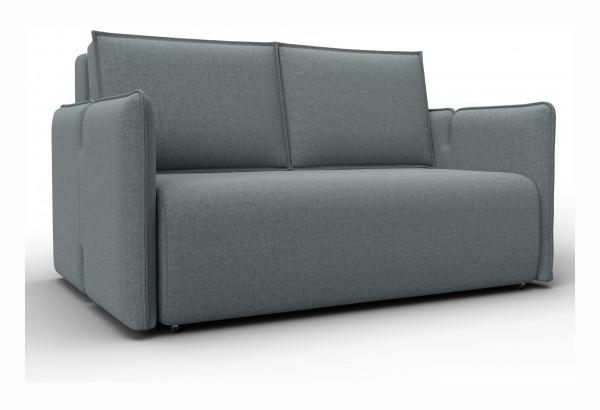 Диван прямой Лига-117 Амур 07 серый (Рогожка) - главное фото