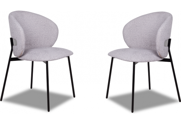 Набор кресел "Фьорд" Fjord Shape Silver (2 шт.) - главное фото