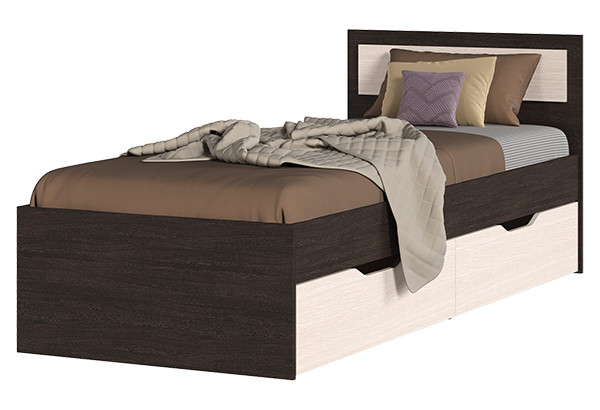 Кровать "Гармония КР 607" с ящиками - главное фото