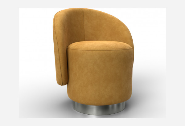 Кресло Лига-108 BRUT 10 желтый (Велюр) - главное фото