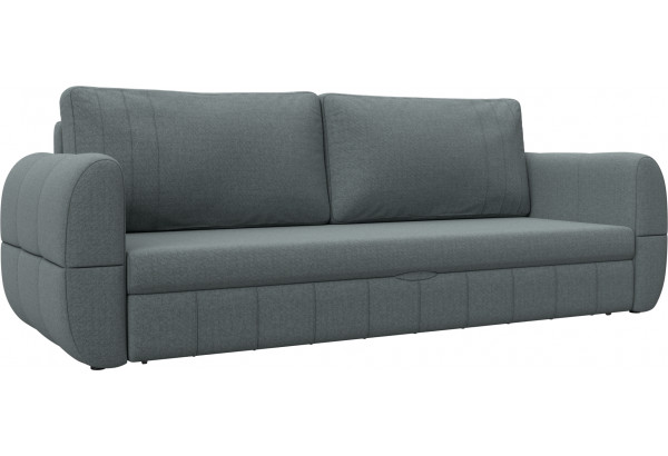 Диван прямой Лига-147 Амур 07 серый (Рогожка) - главное фото