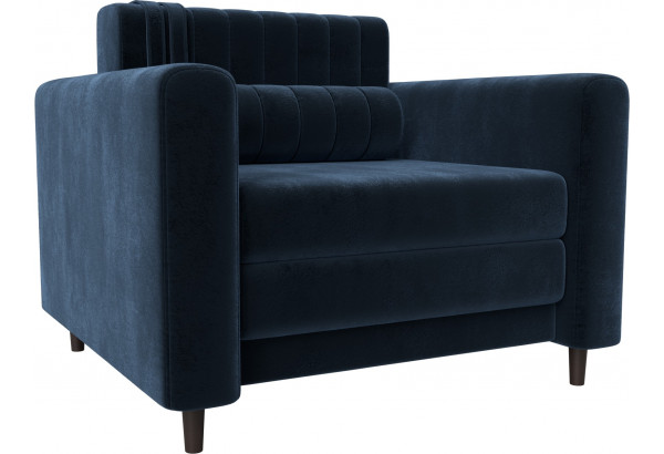 Кресло Лига-070 TOWER 13 синий (Велюр) - главное фото