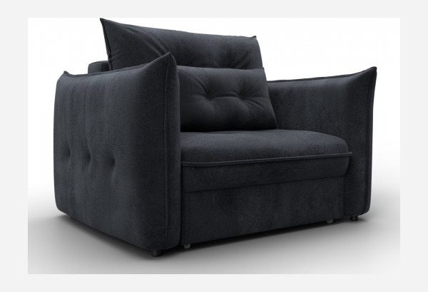 Кресло Лига-100 НПБ TOWER 11 темно-серый (Велюр) - главное фото