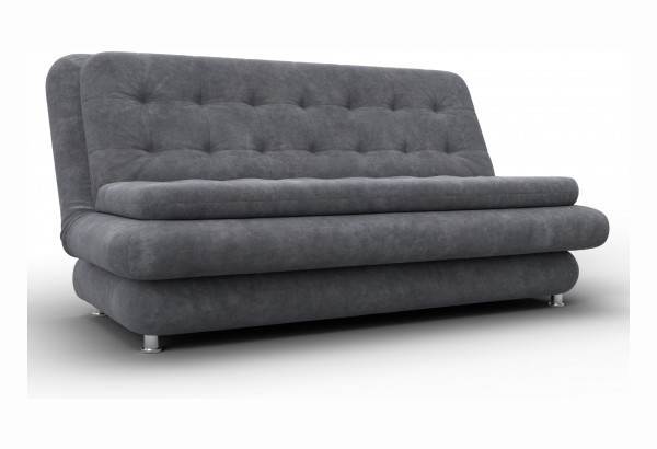 Диван-книжка Лига-123 BRUT 16 темно-серый (Велюр) - главное фото