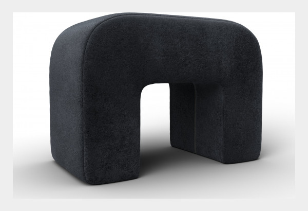 Пуф 008 TOWER 11 темно-серый (Велюр) - главное фото