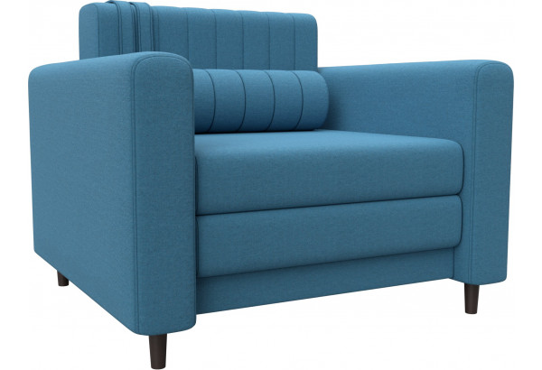 Кресло Лига-070 Амур 10 голубой (Рогожка) - главное фото