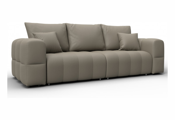 Диван прямой Лига-110 НПБ GRIFON 04 бежевый (Экокожа) - главное фото