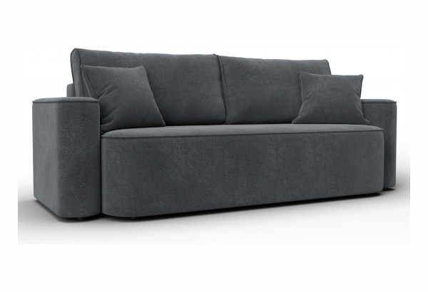 Диван прямой Лига-118 НПБ LAIM 23 светло-серый (Велюр) - главное фото