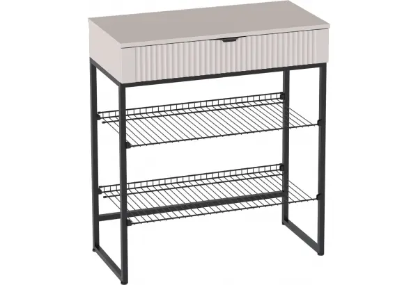 Тумба для обуви "Нора" прихожая Персидский жемчуг - главное фото